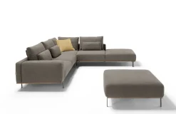 Divano con penisola Ross 10 c. Md work in Offerta Outlet