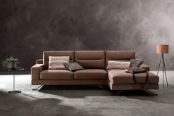 Divano con penisola Samoa modello Newport Special