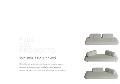 Divano Con penisola Sand sofa lago Lago ad un prezzo conveniente