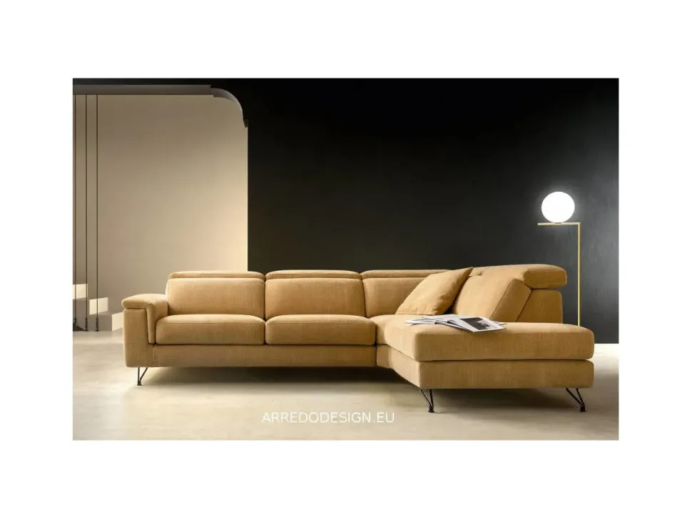 Divano Con penisola Space time di Samoa a prezzo ribassato