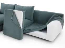 Divano Con penisola Strip outlet Diotti.com in Offerta Outlet a 1890€