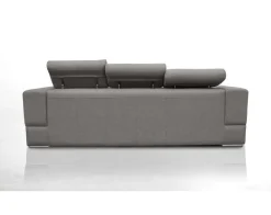 Divano con penisola tessuto in poliuretano Salvetti a prezzo Outlet