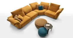 Divano Con penisola Tokyo Rosini in Offerta Outlet a 3795 Euro