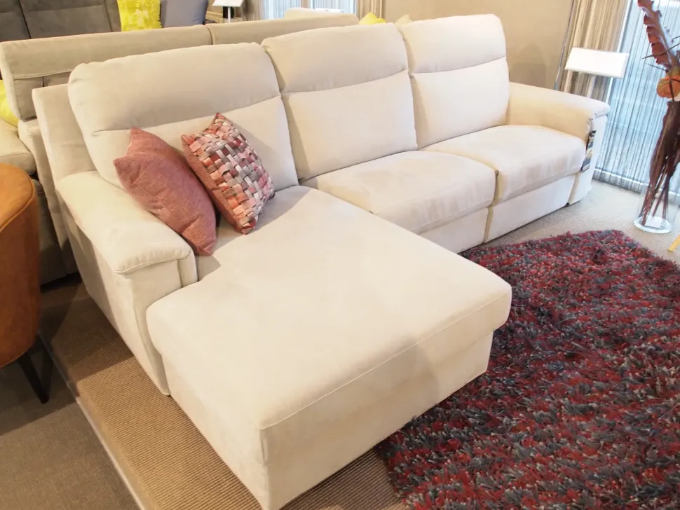 Divano con penisola Valencia comfort Rosini in Offerta Outlet