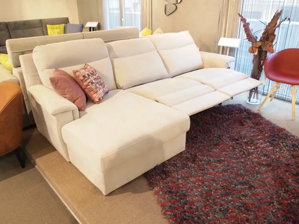 Divano con penisola Valencia comfort Rosini in Offerta Outlet