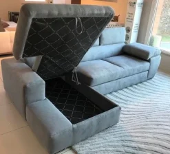 Divano con penisola Venezia Artigianale in OFFERTA - 38%