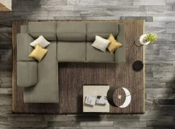 Divano con penisola Zeta Artigianale in offerta