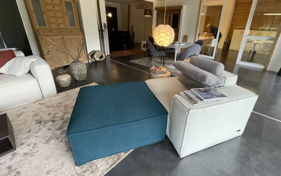 Divano Cuborosso Poltrona penisola cuborosso PREZZI OUTLET sconto 50%