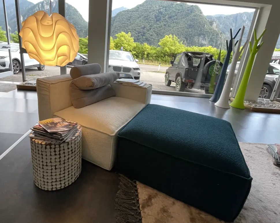 Divano Cuborosso Poltrona penisola cuborosso PREZZI OUTLET sconto 50%