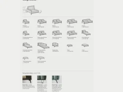 Divano da 5 posti modello Living di Samoa scontato