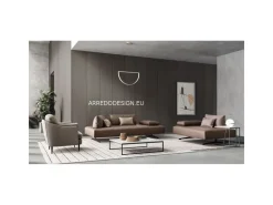 Divano da 2 posti modello Bacio di Le comfort scontato