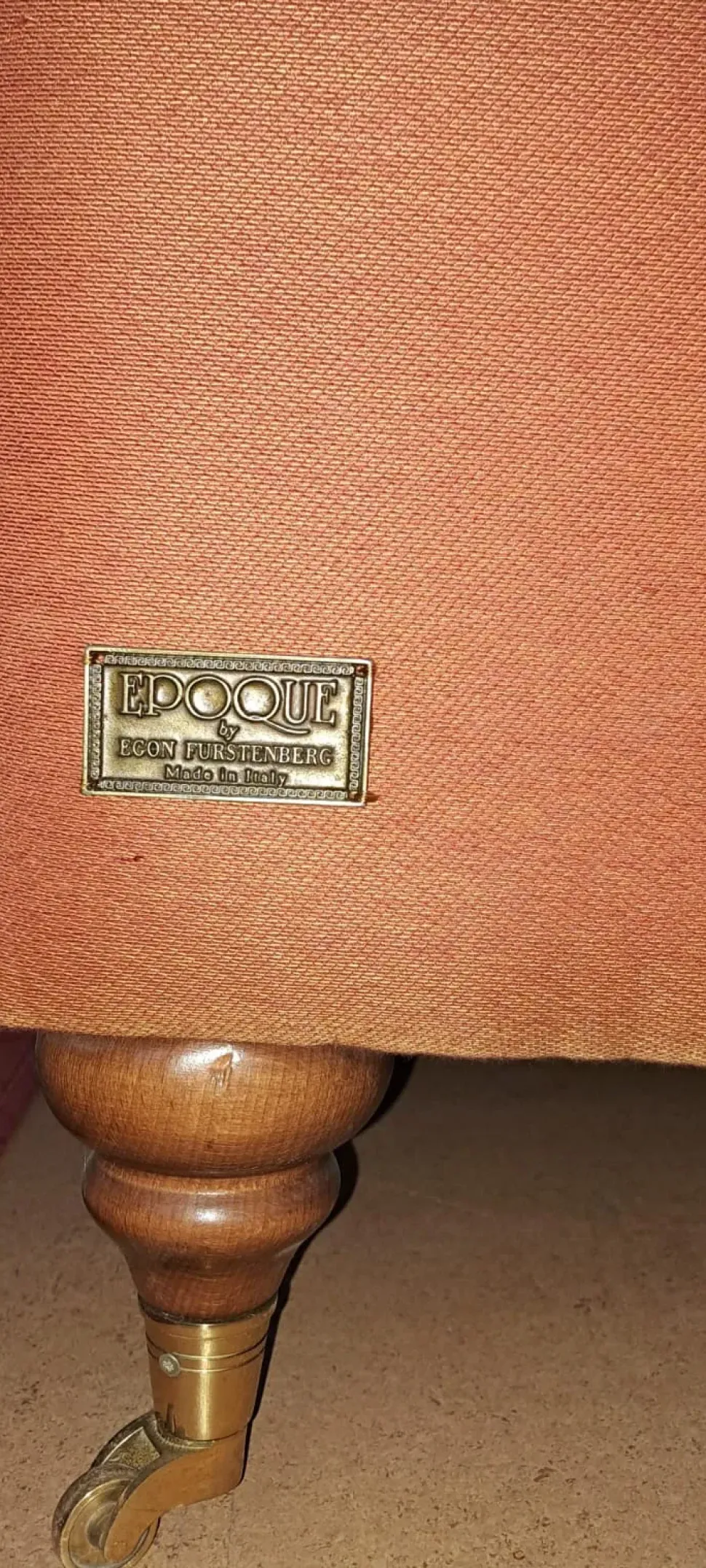 Divano da 3 posti modello Epoque by egon furstenberg di Epoque scontato