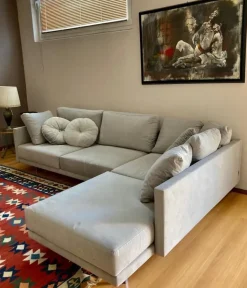 Divano da 3 posti modello Slim new di Valentini scontato