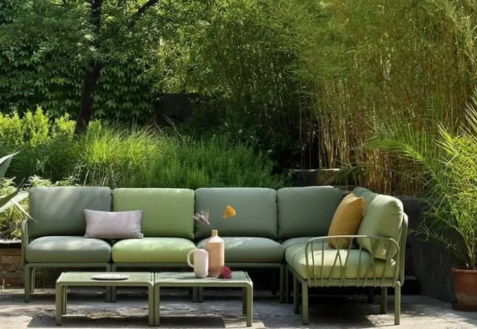 Divano da giardino Nardi outdoor Divano modulare komodo 5 con un ribasso esclusivo