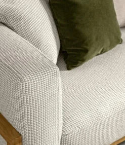 Divano da giardino Talenti outdoor Cleo teak sofa  cm 230  ecru'  A PREZZI OUTLET