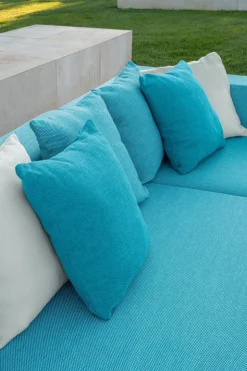 Divano da giardino Talenti outdoor Cleo teak sofa  cm 230  ecru'  A PREZZI OUTLET