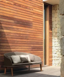 Divano da giardino Talenti outdoor Cleo teak sofa  cm 230  ecru'  A PREZZI OUTLET