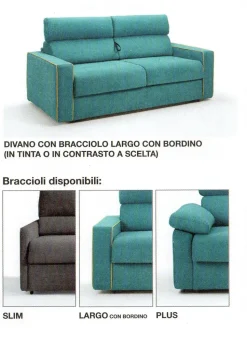 Divano Dakar in Tessuto sfoderabile di Salvetti scontato 40%