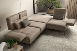 Divano Dalton in Tessuto sfoderabile di Samoa scontato 40%