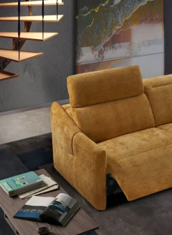 Divano Danny in Tessuto Il benessere a prezzo ribassato