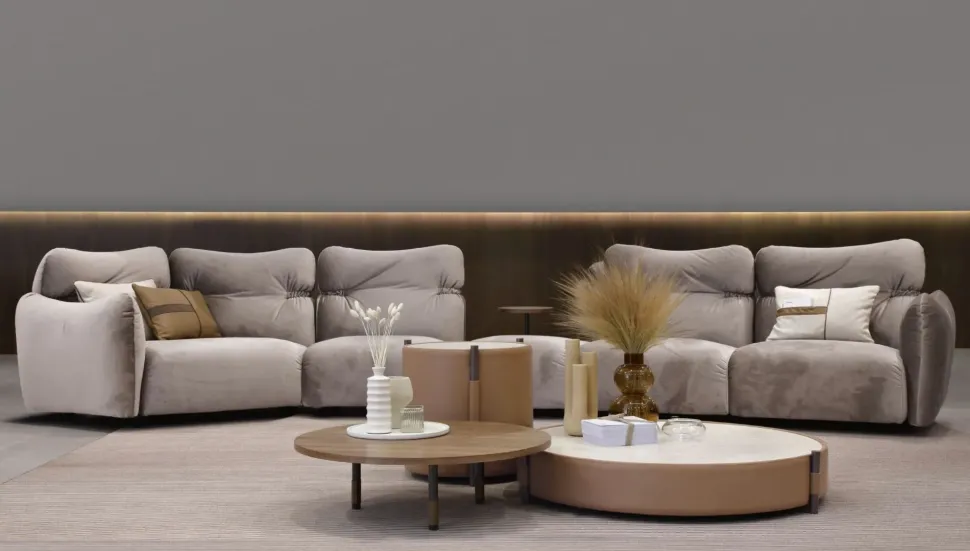 Divano Dea di Max divani in stile design in Offerta Outlet