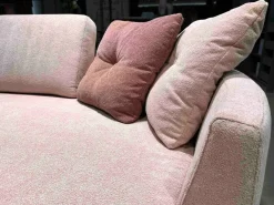 Divano Denver in Tessuto sfoderabile  di Rizzetto scontato 30%