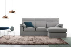 Divano DERLON Felis con penisola  a prezzo scontato