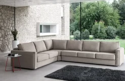 DIVANO DESIGN MAXI ANGLARE CON LETTO O SENZA