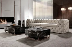 Divano design pelle Divano luxury new yok di Md work con sconto del - 35%