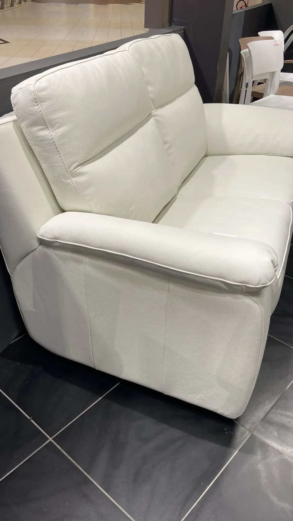 Divano design pelle New york di Nicoletti home con sconto del - 44%