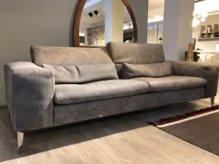 Divano design pelle Rigoletto di Cierre imbottiti con sconto del - 50%