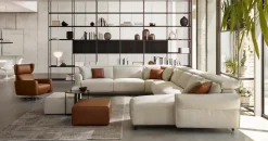 Divano design tessuto Firenze di Rosini con sconto del - 30%