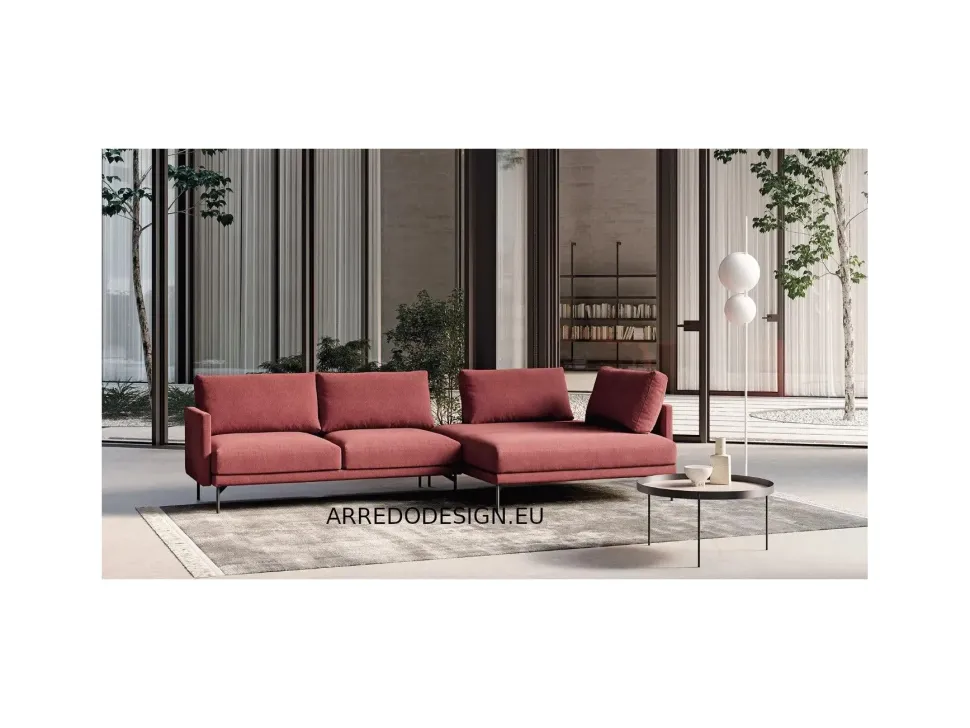 Divano design tessuto Freedom di Doimo salotti con sconto del - 35%