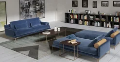 Divano design tessuto Musa salotti mod. plug in di Musa salotti con sconto del - 35%