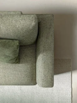 Divano design tessuto Norman di Doimo salotti con sconto del - 40%