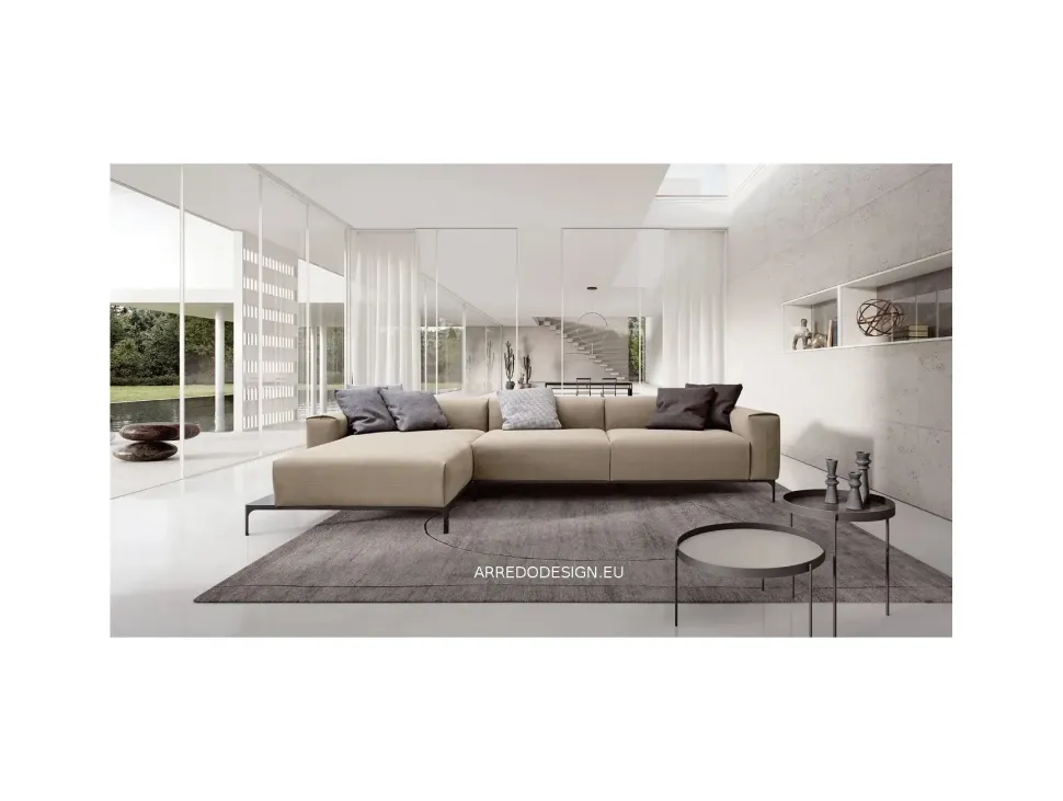 Divano design tessuto Spencer di Doimo salotti con sconto del - 35%