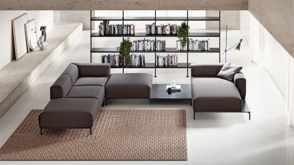 Divano design tessuto Spencer di Doimo salotti con sconto del - 35%