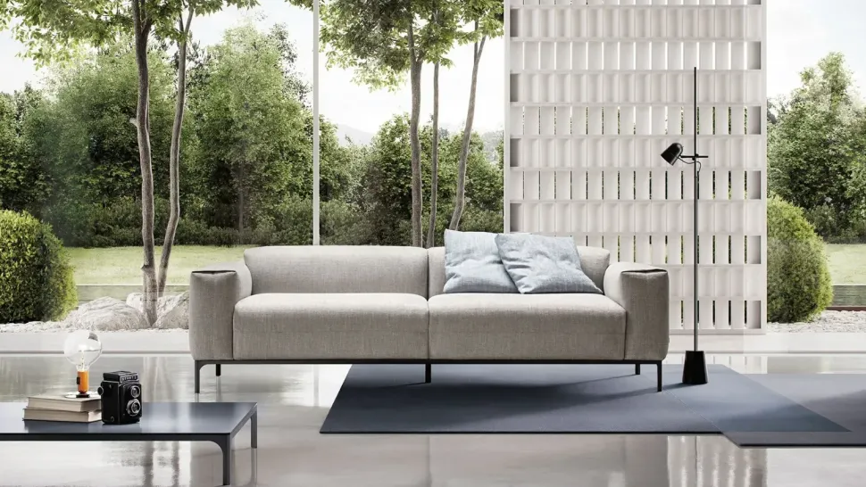 Divano design tessuto Spencer di Doimo salotti con sconto del - 35%