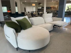 Divano Divano bosè tessuto in poliuretano Franco ferri a prezzo scontato