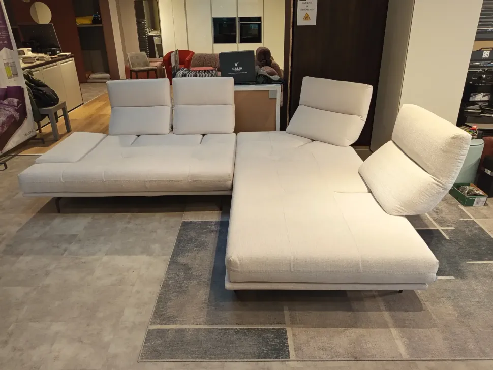 Divano Divano calia italia boero in Tessuto sfoderabile di Calia scontato 58%