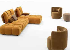 Divano Divano componibile shinobi aerre  in Tessuto Aerre italia a prezzo ribassato