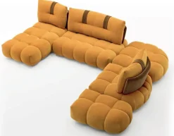 Divano Divano componibile shinobi aerre  in Tessuto Aerre italia a prezzo ribassato