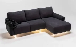 Divano Divano con led piuma  in Tessuto sfoderabile  di Md work scontato 44%