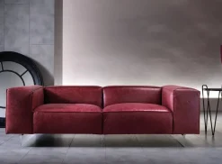 Divano Divano in pelle e memory firenze Md work a prezzo scontato