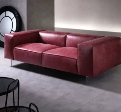 Divano Divano in pelle e memory  firenze Md work a prezzo scontato