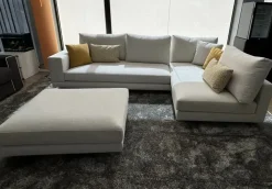 Divano Divano in tessuto italiano monder in Tessuto sfoderabile  di Artigianale scontato 44%