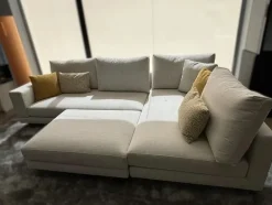 Divano Divano in tessuto italiano monder in Tessuto sfoderabile  di Artigianale scontato 44%