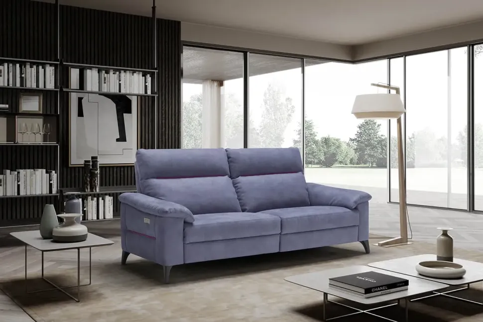 Divano Divano modello oliver in Tessuto Collezione esclusiva a prezzo scontato