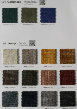 Divano Divano modello piper in Tessuto non sfoderabile di Collezione esclusiva scontato 40%