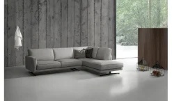 Divano Divano mod-gass rivestito in tessuto di exco' in promo-sconto del 50% Excò in OFFERTA - 50%